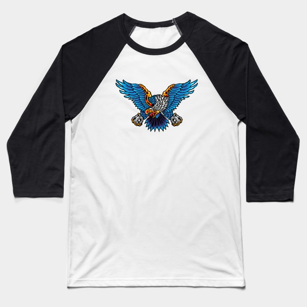 Eagle Baseball T-Shirt by feelgoodid